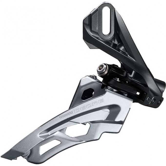 Переключатель передний SHIMANO DEORE, M6000-D, SIDE-SWING, DIRECT MOUNT для 3X10 скоростей, верхняя тяга, черный IFDM6000D6