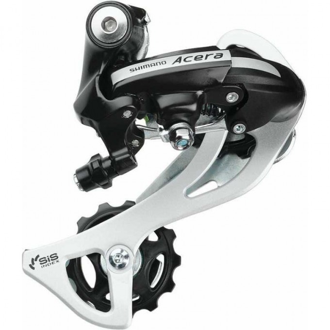 Переключатель задний SHIMANO ACERA, M360, SGS, 7/8 скоростей, черный ERDM360SGSL