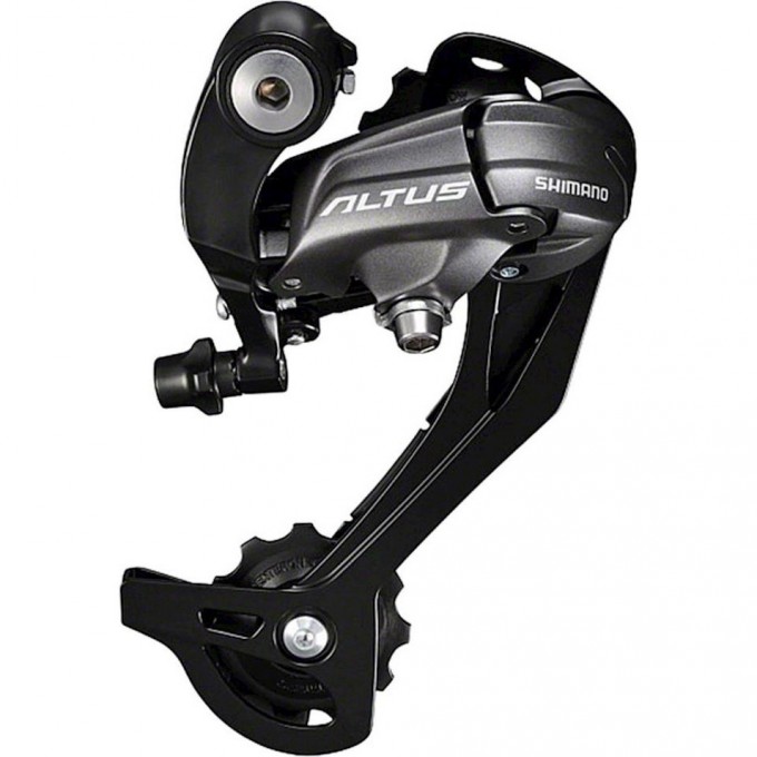 Переключатель задний SHIMANO ALTUS, M370, SGS, 9 скоростей, черный ERDM370SGSL