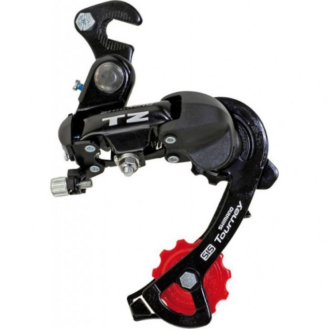 Переключатель задний SHIMANO TOURNEY, TZ500, GS, 6СК., КРЕПЛЕНИЕ НА ОСЬ, Б/УП. ARDTZ500GSB