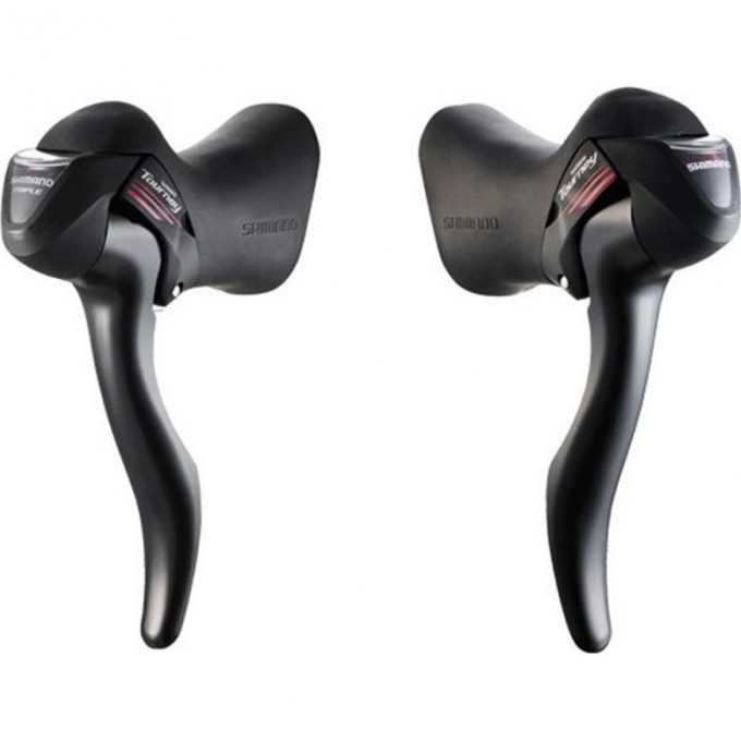 Шифтер/Тормозная ручка SHIMANO TOURNEY шоссе, A073, 3X7 скоростей, трос+оплетка ESTA073PACX1