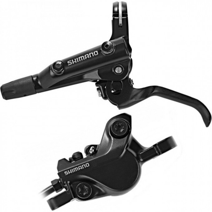 Тормоз дисковый SHIMANO MT MT501, BL(правый)/BR-MT500(задний), полимерные колодки, 1700мм, черный EMT5012KRRXRA170