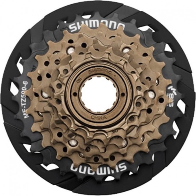Трещотка SHIMANO TZ500, 6 скоростей, 14-28, с защитой, без упаковки AMFTZ5006428CP