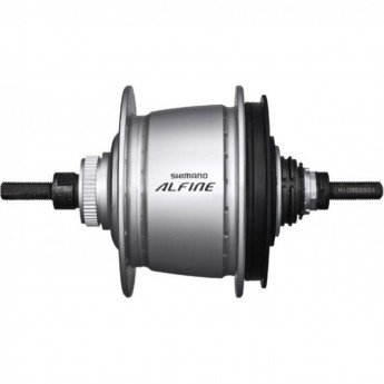 Втулка планетарная SHIMANO ALFINE, S7001, 32 ОТВ, 8СК, C.LOCK, 135х187мм, ЦВ. СЕРЕБРИСТЫЙ