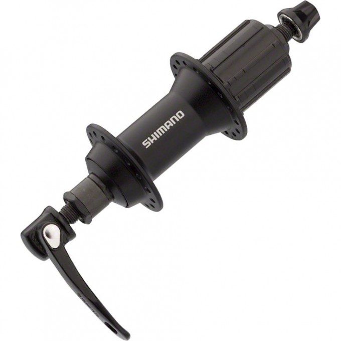 Втулка задняя SHIMANO ALIVIO, T4000, 32 отверстия, 8/9/10 скоростей, QR, черный EFHT4000BZAL