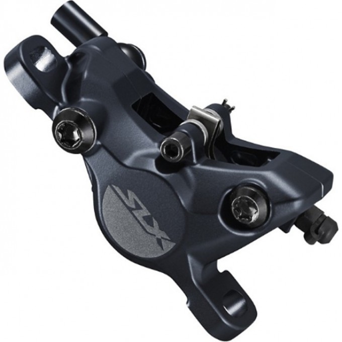 Калипер гидравлика SHIMANO M7100, POST MOUNT, полимерные колодки G03S без кулера, без адаптера IBRM7100MPRX