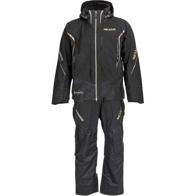 Костюм SHIMANO NEXUS RT-119S Gore-Tex чёрный, размер 2XL 59YRT119S1A