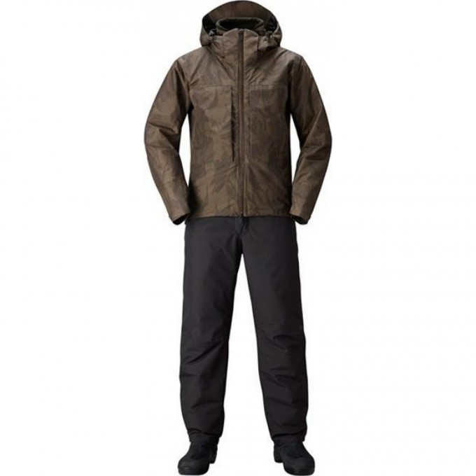 Костюм утеплённый SHIMANO RB-017T Gore-Tex коричневый камуфляж, размер L 59YRB017T38