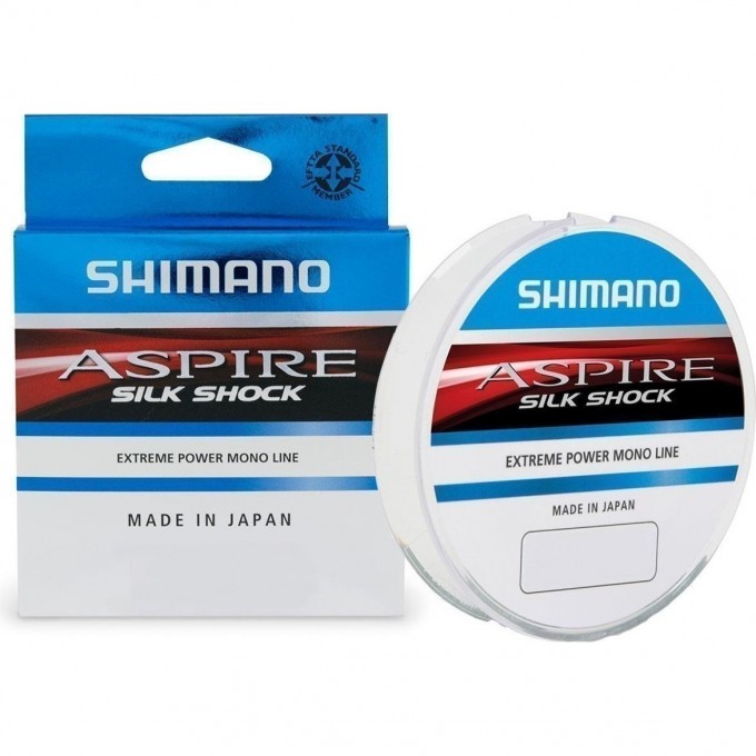 Леска плетёная SHIMANO ASPIRE SILK SHOCK 50м прозрачная 0,11мм 1,4кг ASSS5011