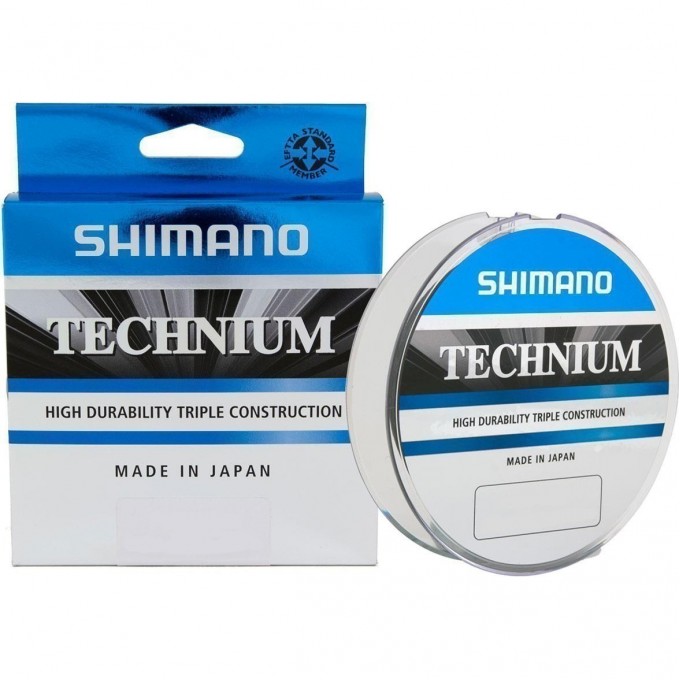 Леска плетёная SHIMANO TECHNIUM 300м черная 0,305мм PB 8,5кг TEC30030PB