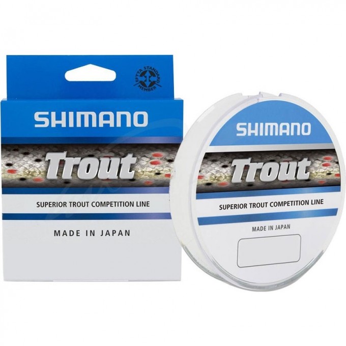 Леска SHIMANO TROUT COMPETITION MONO 150m красная 0,20мм TROUTCM15020