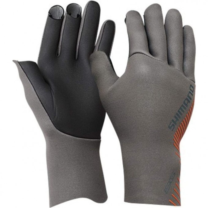 Перчатки SHIMANO GL-061S серый, размер XL 5YGL061S38