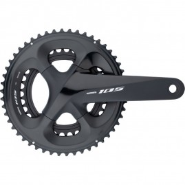 Система SHIMANO 105, R7000, 11 скоростей, 172,5 мм, 50/34T, черный