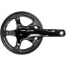 Система SHIMANO ALFINE, S501, 170 мм, интегрированный вал, 39T с кареткой, защита двойная, черный EFCS501CA9C2L