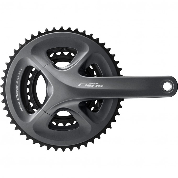 Система SHIMANO CLARIS, R2030, 170 мм, интегрированный вал, 8 скоростей, 50/39/30T EFCR2030CX090X