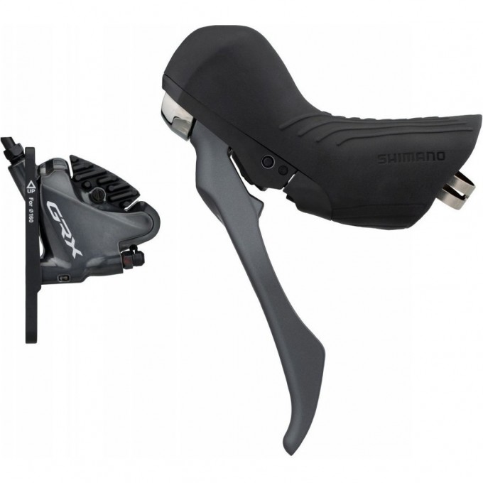 Тормоз дисковый SHIMANO GRX, j-kit direct, (левый BL-RX810)/(передний BR-RX810(F), полимерная колодка IRX8104DLF6SC100