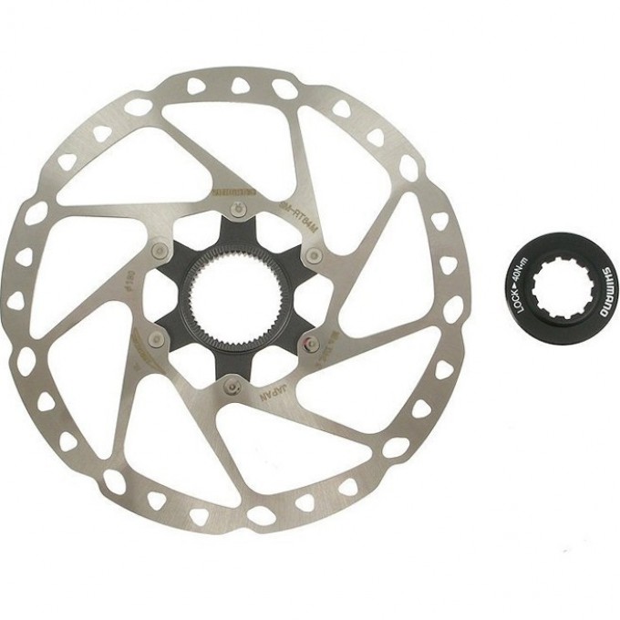 Тормозной диск SHIMANO DEORE, RT64, 203мм, C.LOCK ESMRT64L