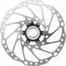 Тормозной диск SHIMANO EM600, 180мм, C.LOCK внешние шлицы, с магнитом ERTEM600MEC