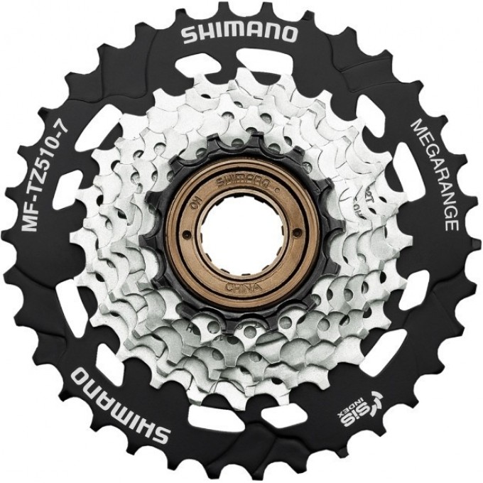 Трещотка SHIMANO TZ510, 7 скоростей, 14-34, без упаковки AMFTZ5107434