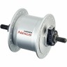 Втулка динамо SHIMANO 3D32, 36 отверстий, 6V-3W, под гайки, диск под 6 болтов с SM-DH10, серебристый EDH3D32DSG