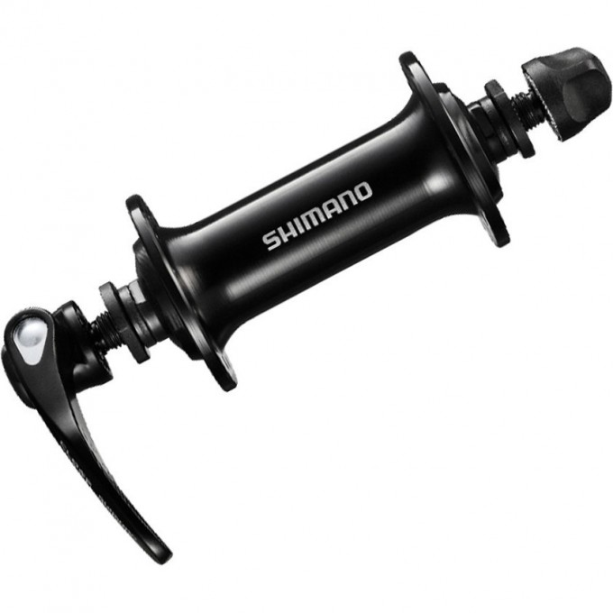 Втулка передняя SHIMANO RS300, 36 отверстий QR 133мм, черный EHBRS300AAL