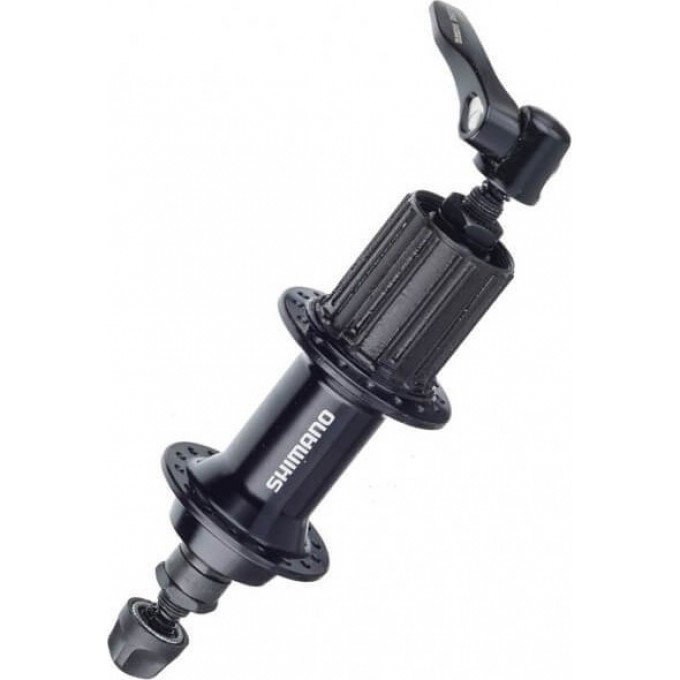 Втулка задняя SHIMANO RS400, 32 отв, 10/11 ск, R-QR 168мм, OLD 130мм, цв. черн. EFHRS400BYBL
