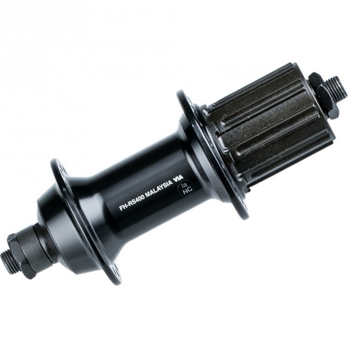 Втулка задняя SHIMANO SORA RS300, 32 отверстия, 8/9/10 скоростей, QR 168 мм, OLD 130 мм, черный EFHRS300BYBL