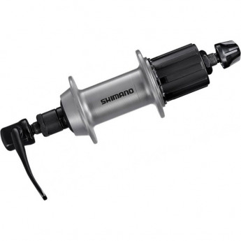 Втулка задняя SHIMANO TX500, v-br, 36 отверстий, 8/9, QR, old:135мм, серебристый