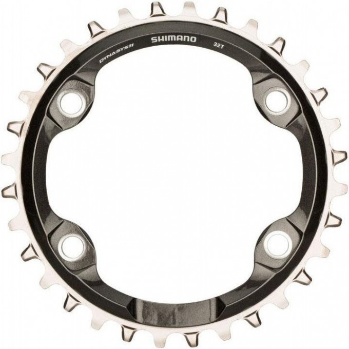 Звезда передняя SHIMANO DEORE XT SM-CRM81, 32T, для FC-M8000-1, для 1x11 скоростей, ISMCRM81A2