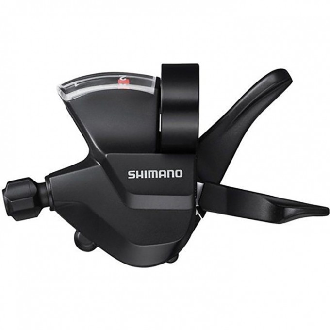 Шифтер SHIMANO ACERA, M3010, левый, 2 скорости, трос 1800 мм, без упаковки ASLM3010LB